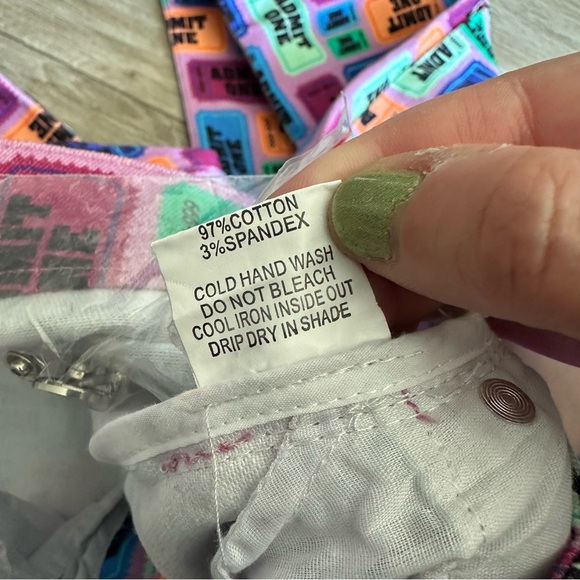 NWOT Hayley elsaesser admit one jeans - Picture 3 of 8